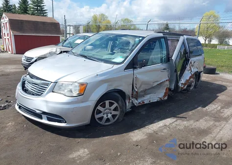 2012 Chrysler Town & Country Touring из США, поврежденный, VIN 2C4RC1BG5CR197840